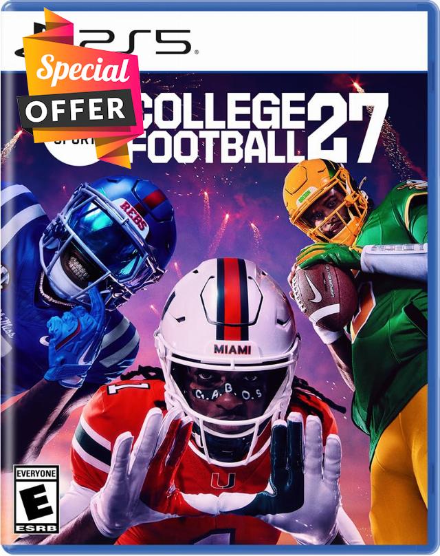 EA SPORTS College Football 27 - Standard Edition PS5 |Disc I VideoGame