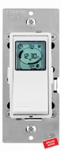 Leviton Decora Programmable and Astronomical Timer Switch for Lights and Motor Loads