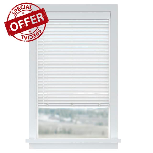 LEVOLOR Basics Cordless 2" Faux Wood Blinds