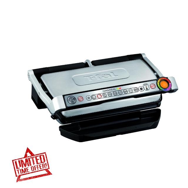 T-Fal OptiGrill Stainless Steel XL Electric Grill