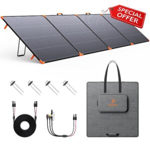 ZOUPW 480W Bifacial Portable Solar Panel