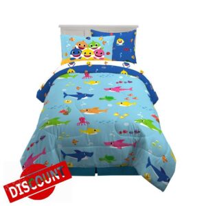 Franco Kids Bedding Super Soft Comforter and Sheet Set with Sham