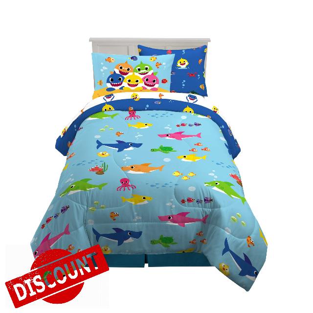 Franco Kids Bedding Super Soft Comforter and Sheet Set with Sham