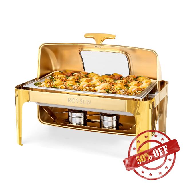 ROVSUN 9QT Chafing Dishes for Buffet