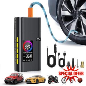 180psi Tire Inflator Portable Air Compressor