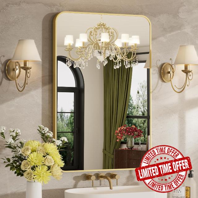 24x36 Inch Bathroom Mirrors for Over Sink