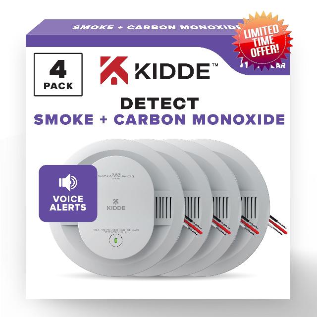Kidde Hardwired Smoke & Carbon Monoxide Detector