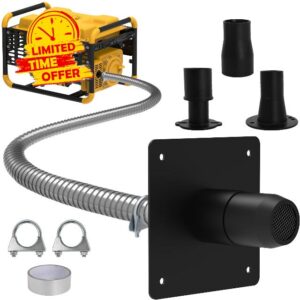 Generator Exhaust Extension Kit w/ 3 Universal Adapters