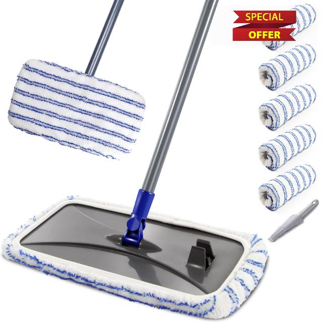 MASTERTOP Microfiber Mops for Floor Cleaning