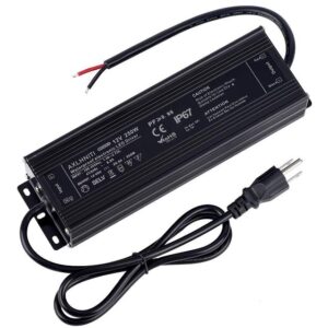 Waterproof IP67 LED Transformer - 250W 12V
