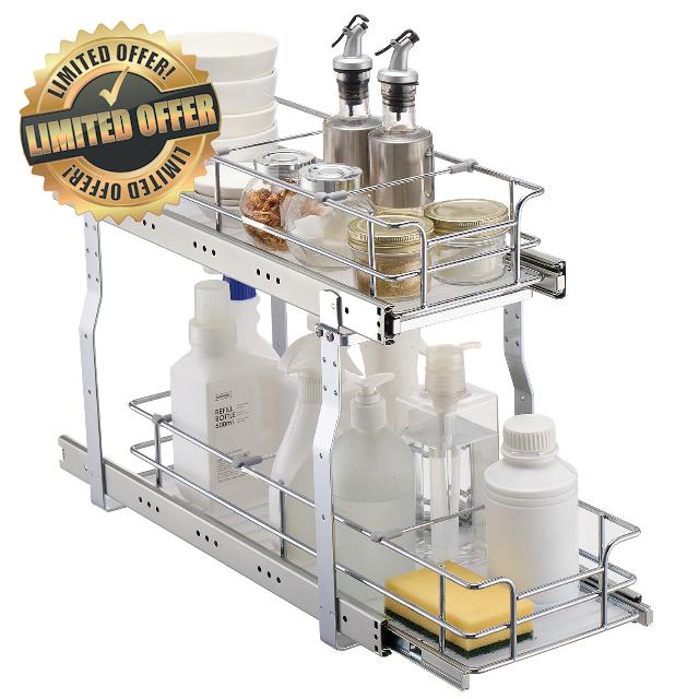 VEVOR Pull Out Cabinet Organizer