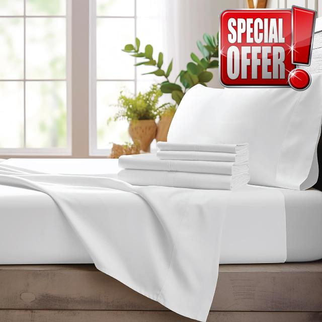 Bamboo Bay 4 Piece Twin Size Sheet Set