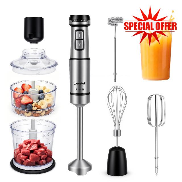 Immersion Hand Blender Set