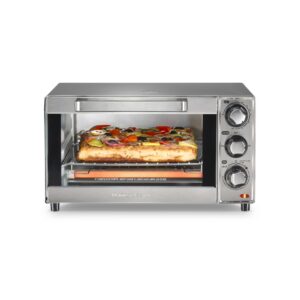 Hamilton Beach Countertop Toaster Oven & Pizza Maker Large 4-Slice Capacity