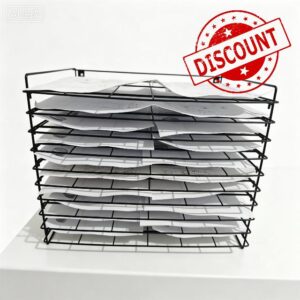 Wall Mount & Tabletop Art Drying Rack for Classroom