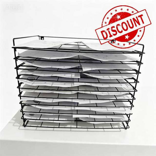 Wall Mount & Tabletop Art Drying Rack for Classroom