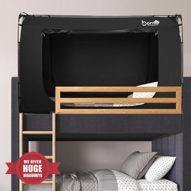 Borna Bed Tent Bed Canopy Bunk Twin Size