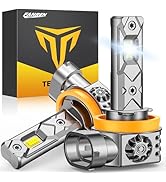 FAHREN 2026 Upgraded H11/H9/H8 Bulbs, 45000LM 1000% Ultra Brighter, True 1:1 Size Perfect Beam Pa...