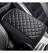 JOYTUTUS Center Console Cover Compatible with 2018-2024 Camry Armrest, PU Leather Middle Console ...