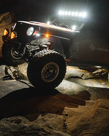 Baja Designs Squadron-R 2.0 Sport Black LED Light Pod Pair with Wiring Harness - Off-Road Driving...