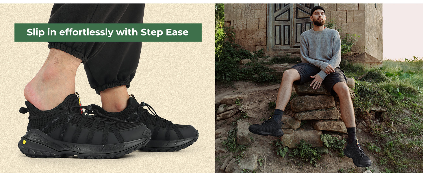 Rubber Outsole - enhanced traction with 5mm deep lugs