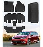 CreekT for Chevy Traverse Floor Mats 2025 2024 2023 2022 2021 2020 2019 2018, ONLY 7 Seater for C...
