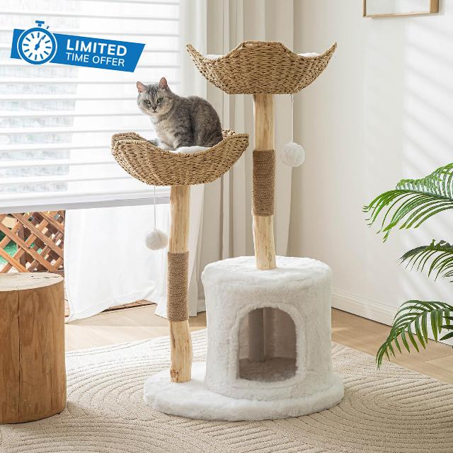 PISARRY Cat Tree Tower