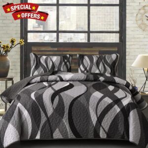Anibedding Classic Line Quilt Set Queen Size