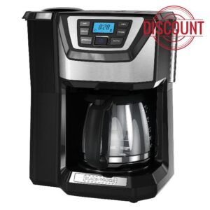 Black and Decker BLACK+DECKER 12-Cup Mill and Brew Coffeemaker