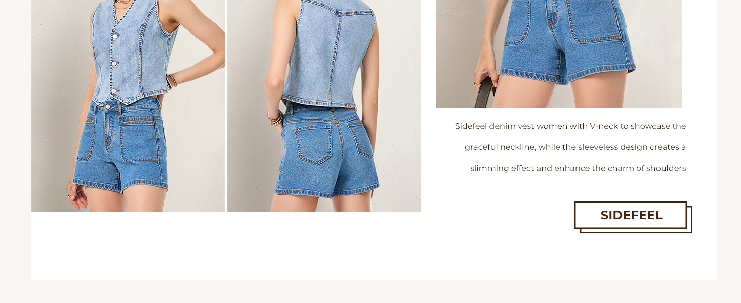 denim vest women