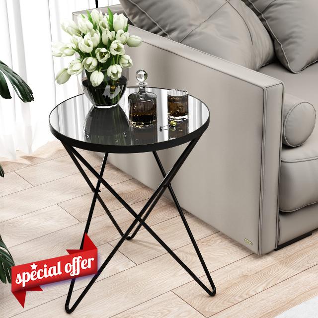 HLR Modern Round Side Table
