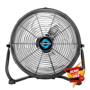 Tornado 12 Inch Industrial Powerful Metal Floor Fan
