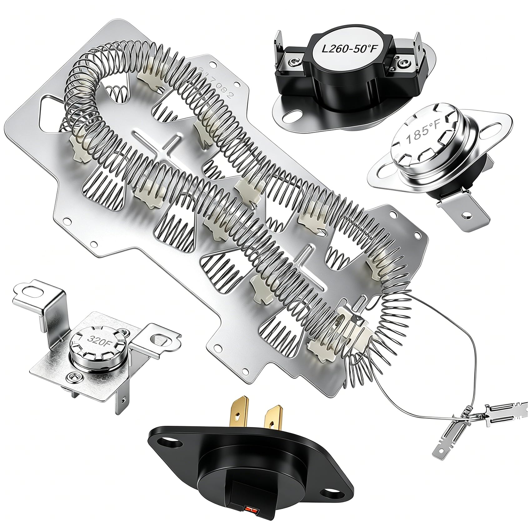 DV42H5000EW/A3 DV42H5200EP/A3 DVE50R5400V/A3 Heating Element for samsung Dryer Heating Element DC47-00019a AP4201899 Heating Element for DV40J3000EW/A2 DV45H7000EW/A2 DV210AEW/XAA