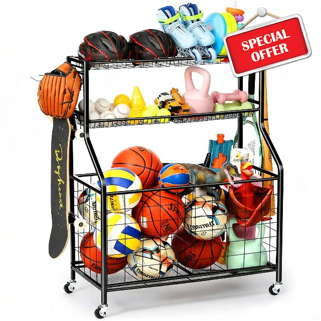 Kinghouse Sport Equipment Organizer for Garage