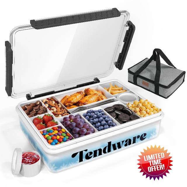 Chilled Snackle Box Container with Ice Pack
