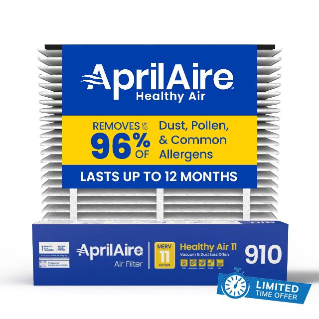 AprilAire 910 Replacement Filter for AprilAire Whole House Air Purifiers - MERV 11