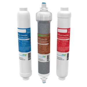 Aquatic Life RO Buddie Aquarium Filter Replacement Cartridge Set – 3 Pack (Sediment