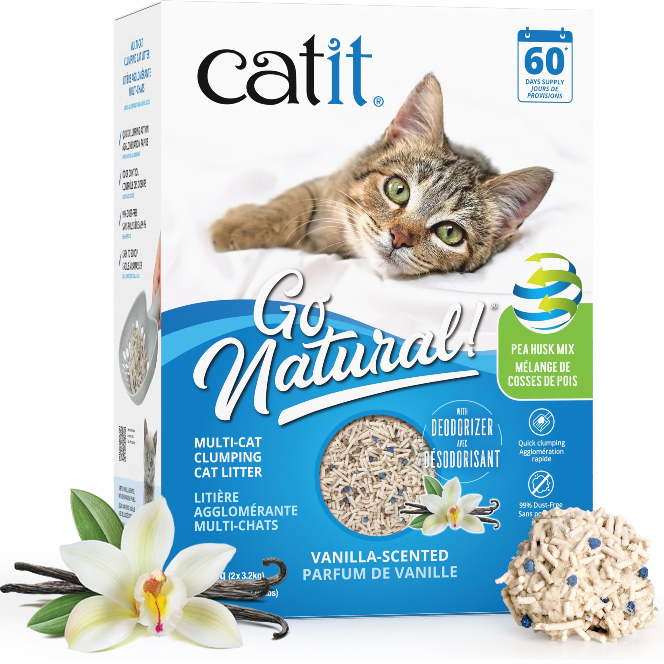 Catit Go Natural Plant-Based Cat Litter