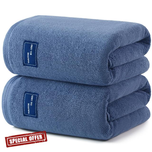 ecolook Premium Extra Large Bath Towels 2 Pack