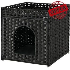 SETVSON Cat Litter Box Enclosure Furniture