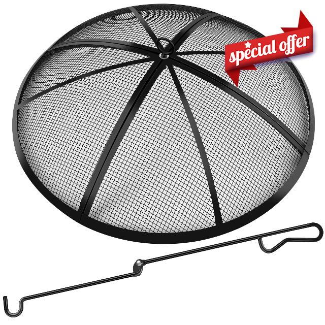 Fire Pit Spark Screen