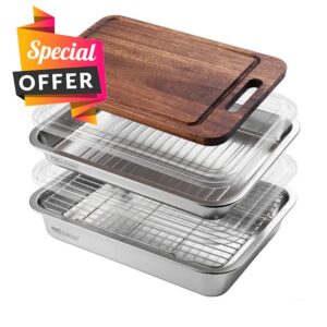 Grilling Prep and Serve Trays with Spill-Reducing Lids