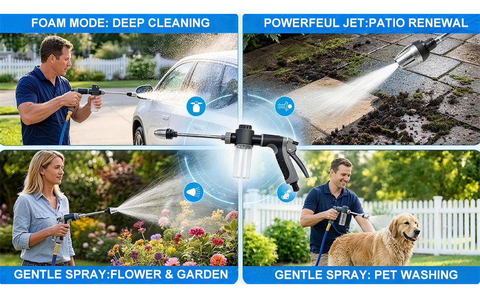 pressure washer gun