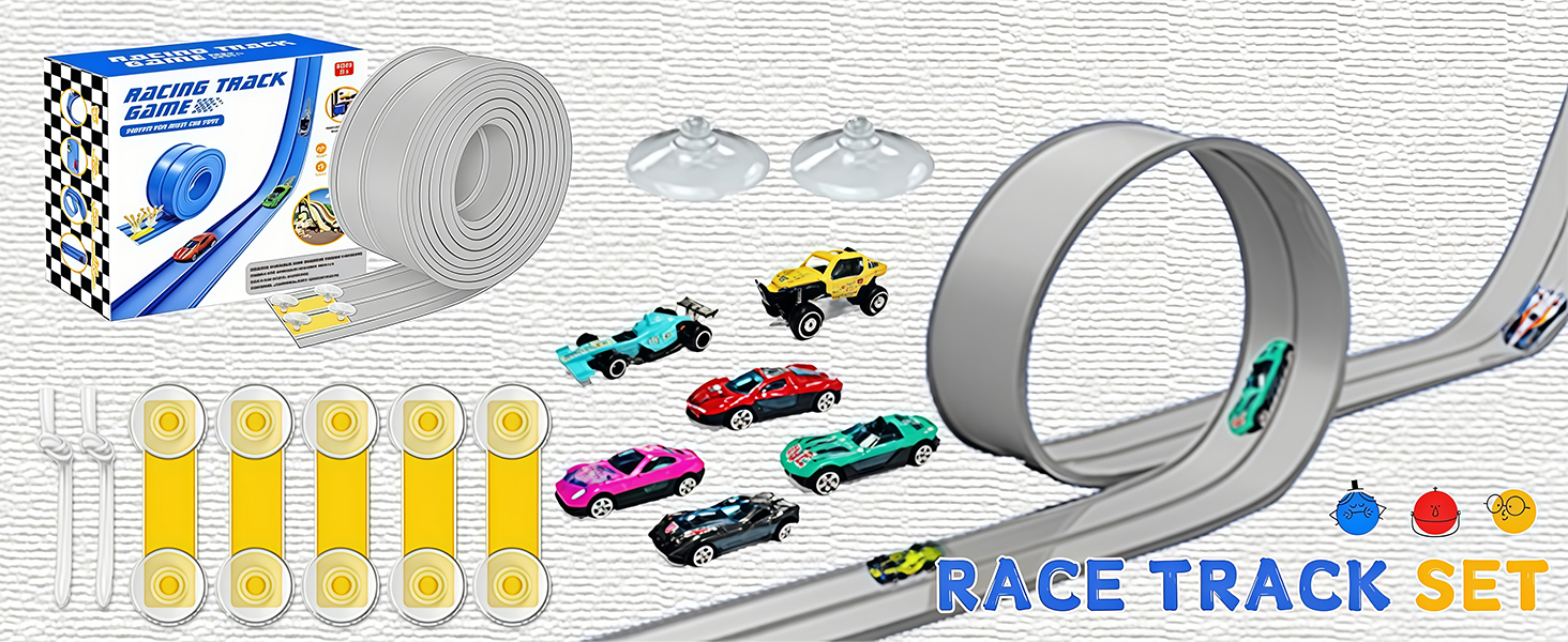 flexible race track