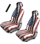 Waterproof Stain Resistant Towel Car Seat Cover,Universal Non-Slip for Car, Truck, SUV, Van Seat ...