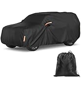 JOYTUTUS Center Console Cover with Pocket Compatible with 2024 2025 Tacoma & 2025 4Runner Armrest...