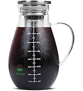 BTaT- Cold Brew Coffee Maker, 1 Quart,32 oz Iced Coffee Maker, Iced Tea Maker, Airtight Cold Brew...