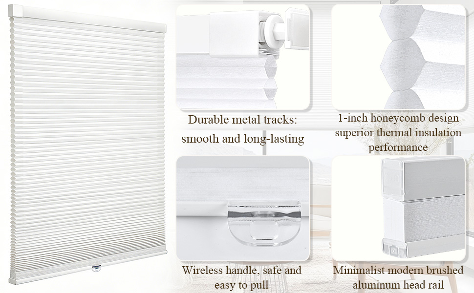 Cordless Cellular Shades