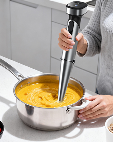 cordless immersion blender handheld