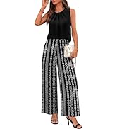 WIHOLL Two Piece Sets for Women Summer Outfits Cruise Travel Airport Beach Vacation Casual Wide L...
